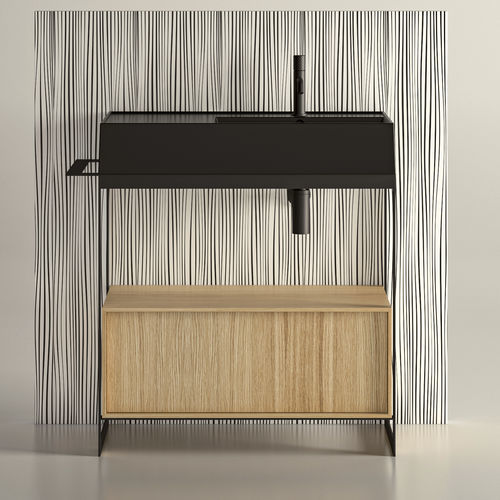 Подставка для умывальника из металла - SOLID: 2901 - Scarabeo Ceramiche