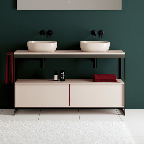 Подставка для умывальника из металла - SOLID: 2920 - Scarabeo Ceramiche