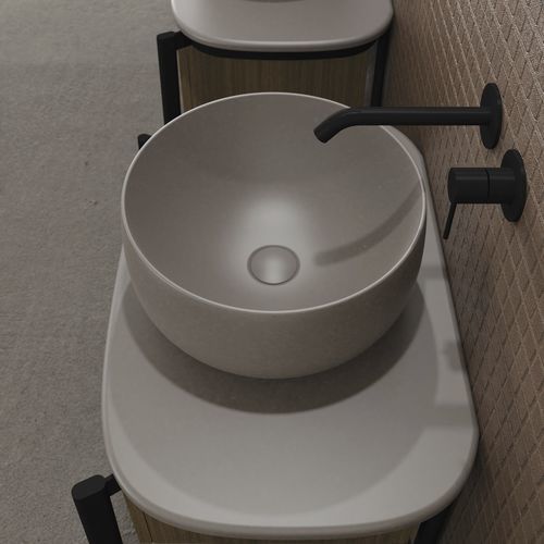 Столешница для раковины из керамики - BI LOOP ® - Scarabeo Ceramiche - для профессионального использования