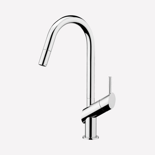 Настольный однорычажный смеситель - HB940301 - Webert - из хромированного металла / для кухни / 1 отверстие