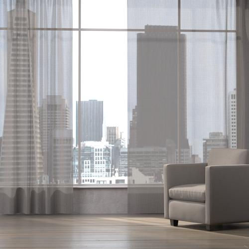 Гардинная занавеска с рисунком - ZONE - Knoll Textiles - из полиэстера / из Trevira CS® / акустическая