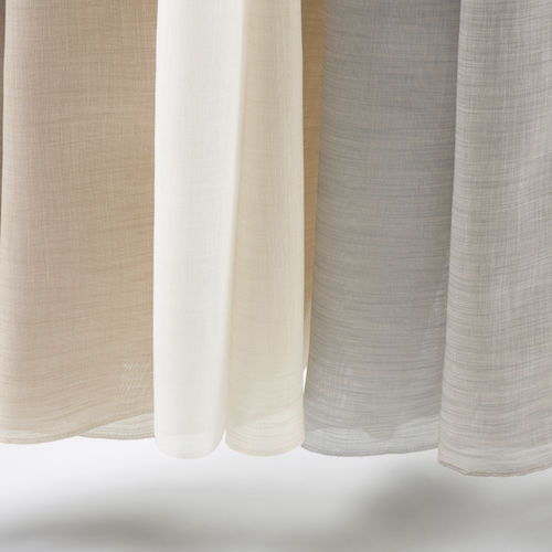 Однотонная гардинная занавеска - ENTICE - Knoll Textiles - из полиэстера / прозрачная / экоэтикетка Greenguard®