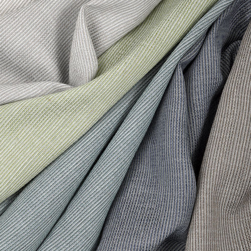 Гардинная занавеска в полоску - ABROAD - Knoll Textiles - из переработанного полиэстера / органическая / негорящая
