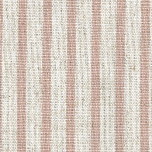 Обивочная ткань - HARLOW STRIPE BLUSH - WAVERLY Div. of Schumacher & Co. - в полоску / из полиэстера / из льна