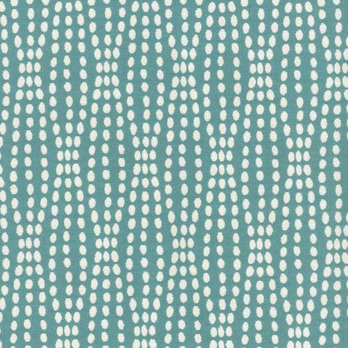 Обивочная ткань - STRANDS TEAL - WAVERLY Div. of Schumacher & Co. - с рисунком / из полиэстера / из хлопка