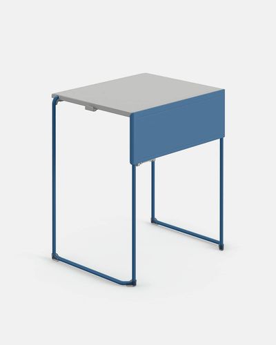 Современная парта - IBEBI - из ABS / из меламина / с основанием из стали