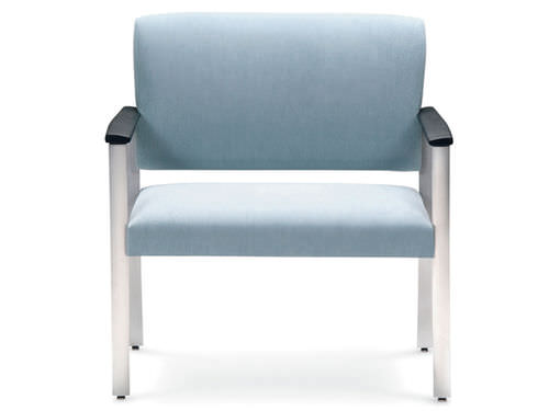 Медицинское кресло из ткани - AMENITY - Carolina Business Furniture - из металла / бариатрическое / синее