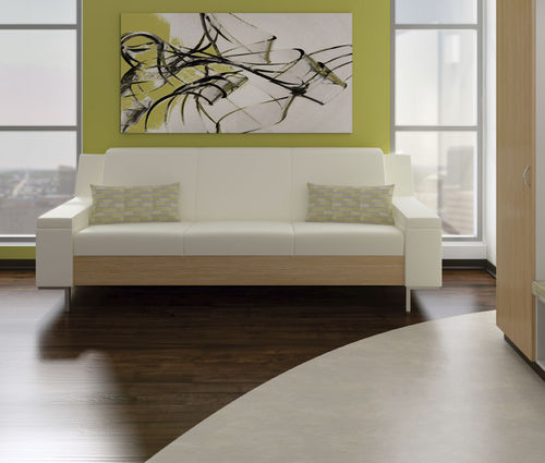 Диван кровать - REVERIE - Carolina Business Furniture - современный / из ткани / зеленый