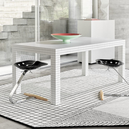 Современный стол - QUADERNA 2600 - Zanotta - из ламината / из пластика / с основанием из пластика