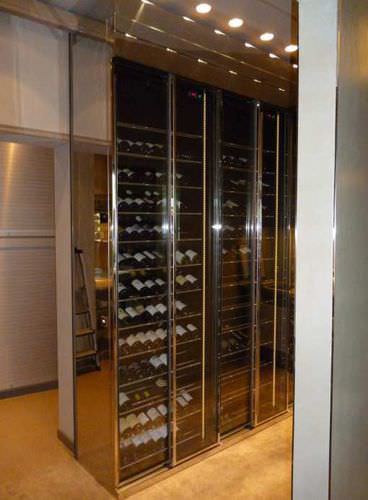 Винный шкаф для профессионального использования - RITZ CARLTON WOLFSBURG - COFRAVIN - отдельностоящий / из нержавеющей стали / по индивидуальному заказу