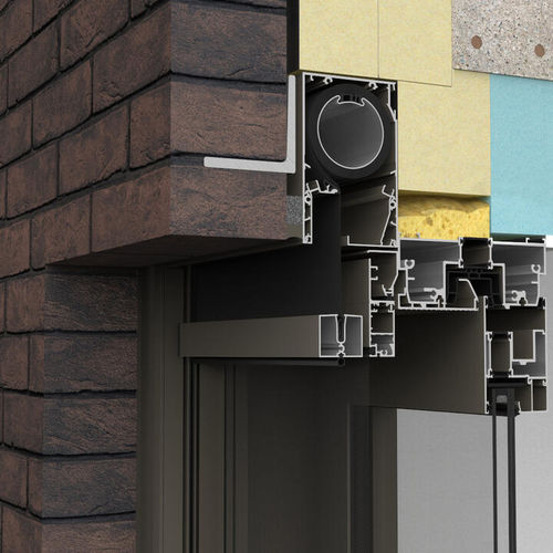 Жалюзи наматывающееся - FIXSCREEN® MINIMAL SMALL M7B  - RENSON - для окон / из ткани / для наружного применения