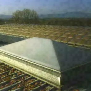 Световой купол из поликарбоната - Polimer Tecnic - из акрила / закаленный / для плоской крыши
