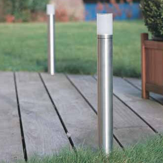 Столбик освещения для сада - CUBIX FL - BEL-LIGHTING / TERZO-LIGHT - современный / из нержавеющей стали / LED