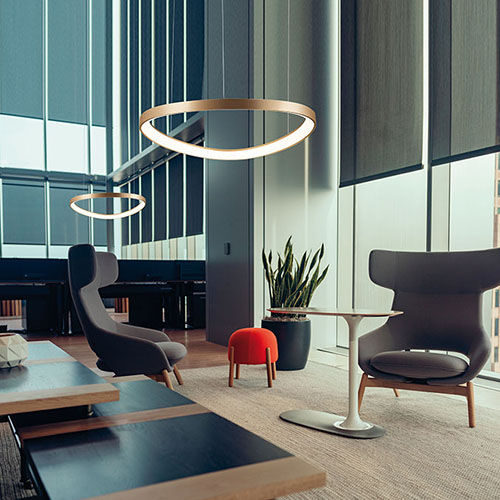Подвесной светильник - LOOP  - BEL-LIGHTING / TERZO-LIGHT - LED / круглый / IP20