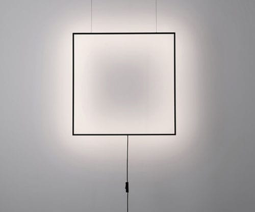 Современный настенный светильник - SHADOW - BEL-LIGHTING / TERZO-LIGHT - для интерьера / из окрашенной стали / квадратный