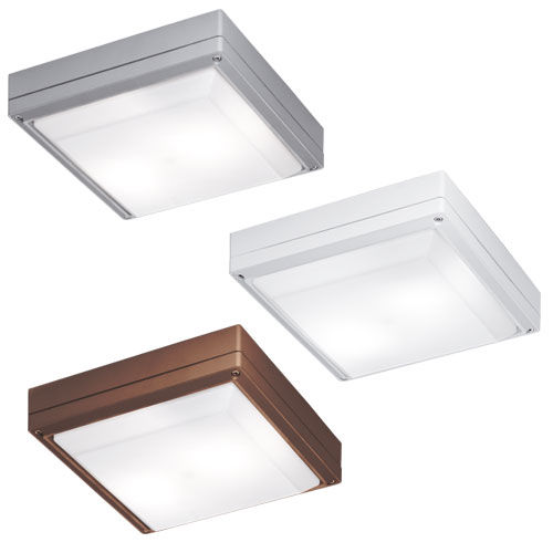 Современный потолочный светильник - LEROS-K - BEL-LIGHTING / TERZO-LIGHT - квадратный / из алюминия / из поликарбоната