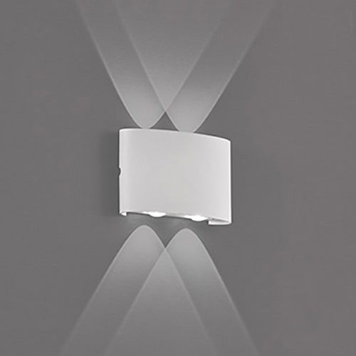 Современный настенный светильник - TWIST - BEL-LIGHTING / TERZO-LIGHT - для наружного применения / из алюминия / изогнутый