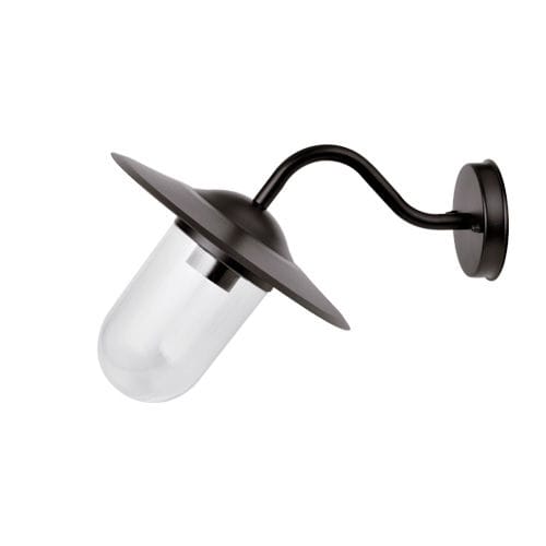Современный настенный светильник - CAMPANA-4 - BEL-LIGHTING / TERZO-LIGHT - для наружного применения / из нержавеющей стали / из стекла