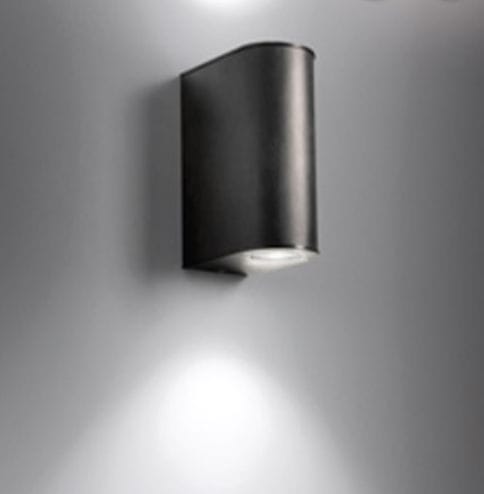 Современный настенный светильник - ASTRO 2 - BEL-LIGHTING / TERZO-LIGHT - для наружного применения / из анодированного алюминия / LED