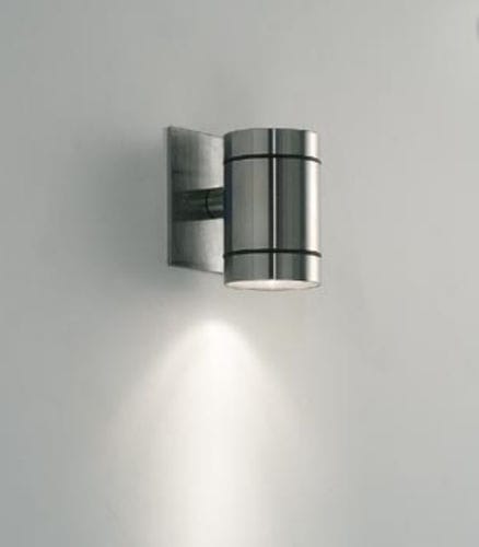 Современный настенный светильник - MAX 1-IN - BEL-LIGHTING / TERZO-LIGHT - для наружного применения / из нержавеющей стали / из стекла