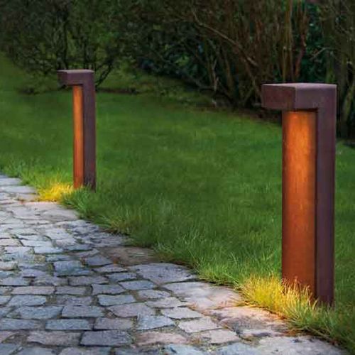 Столбик освещения для сада - SAMPA FL - BEL-LIGHTING / TERZO-LIGHT - современный / из алюминия / из стали
