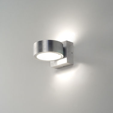 Современный настенный светильник - OMEGA - BEL-LIGHTING / TERZO-LIGHT - для наружного применения / из анодированного алюминия / из стекла