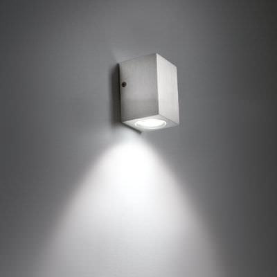 Современный настенный светильник - KOBA 1 - BEL-LIGHTING / TERZO-LIGHT - для наружного применения / из анодированного алюминия / из цельного алюминия