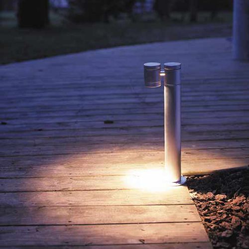 Городской столбик освещения - MAX FL - BEL-LIGHTING / TERZO-LIGHT - современный / из металла / из стекла
