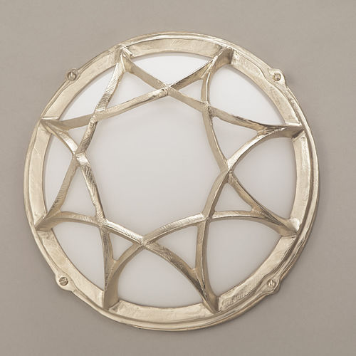 Классический настенный светильник - GAIA - Objet Insolite - внешний / из бронзы / из стекла