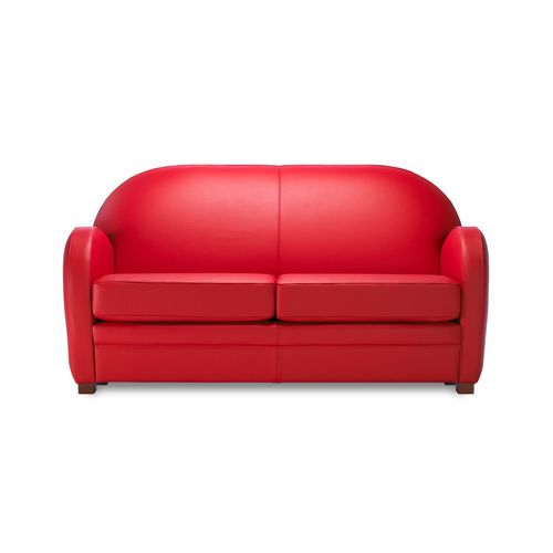 Классический диван - CARDIFF - Neology - из ткани / из кожи / красный