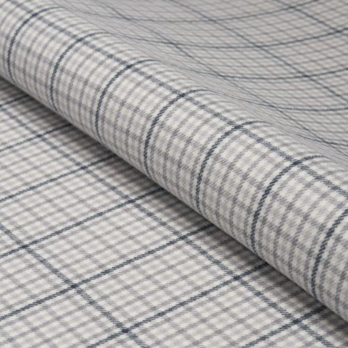 Обивочная ткань - ALDRIDGE HOUNDSTOOTH  - F. SCHUMACHER & CO. - в клетку / из шерсти / серая