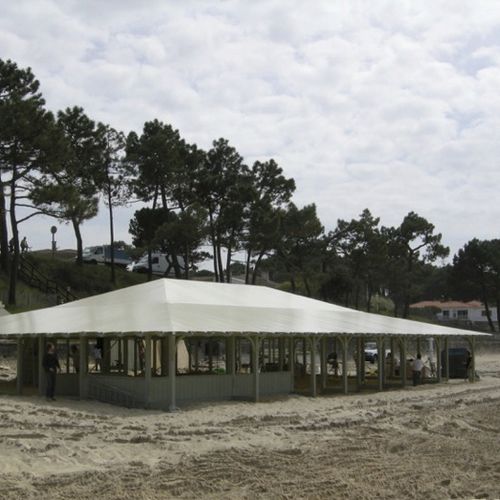 Архитектурная мембрана из полотна - Grand Voile - для натяжной конструкции / для покрытий