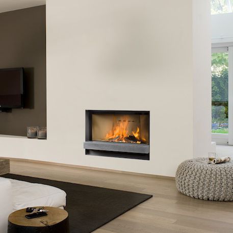 Дровяной камин - EVO  - Bellfires - встраиваемый / Односторонний / с закрытой топкой