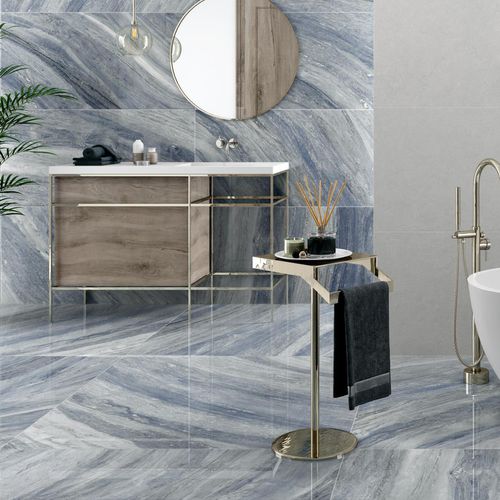 Плитка из керамогранита - CR.LUX OSSOLA - PAMESA CERAMICA - полированная / для интерьера / настенная