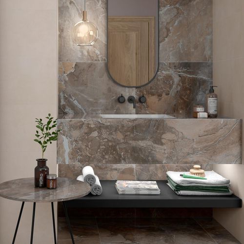 Плитка из керамогранита - AT.LUSSO - PAMESA CERAMICA - глянцевая / для интерьера / настенная