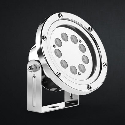 Прожектор с подвижной головкой IP68 - UL650 - Fontana Fountains - светодиодный / для наружного применения / для общественных мест