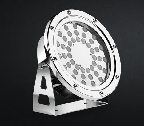 Прожектор с подвижной головкой IP68 - UL1000 - Fontana Fountains - светодиодный / для наружного применения / для общественных мест