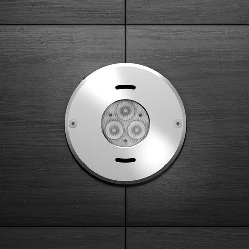 Встраиваемый светильник - PL300 - Fontana Fountains - LED / круглый / IP68