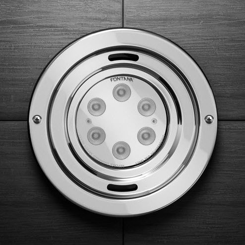 Встраиваемый светильник - PL600 - Fontana Fountains - LED / круглый / IP68