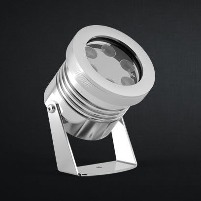 Прожектор с подвижной головкой IP68 - XL600 - Fontana Fountains - светодиодный / для общественных учреждений / для наружного применения