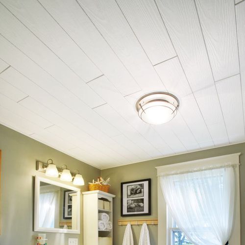 Подвесной потолок из минерального волокна - COUNTRY CLASSIC PLANK  - Armstrong ceilings - USA - из реек / для столовой / для спальни