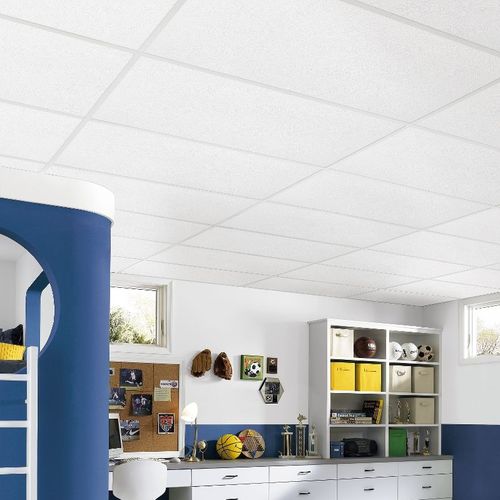 Подвесной потолок из стекловолокна - ESPRIT  - Armstrong ceilings - USA - из плит / для офиса / для интерьера