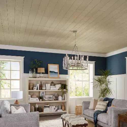 Подвесной потолок из минерального волокна - COUNTRY CLASSIC PLANK MEDIUM  - Armstrong ceilings - USA - из реек / для столовой / для спальни