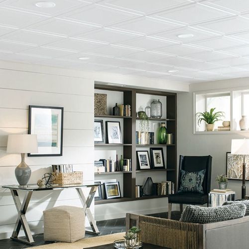 Подвесной потолок из минерального волокна - LEDGES® - Armstrong ceilings - USA - из панелей / для софитов / для интерьера