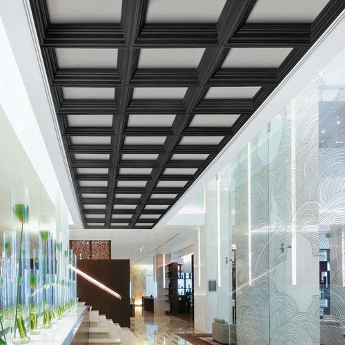 Подвесной потолок из металла - CASTWORKS® METAPHORS® METALWORKS™ - Armstrong ceilings - USA - из алюминия / из плит / для офиса
