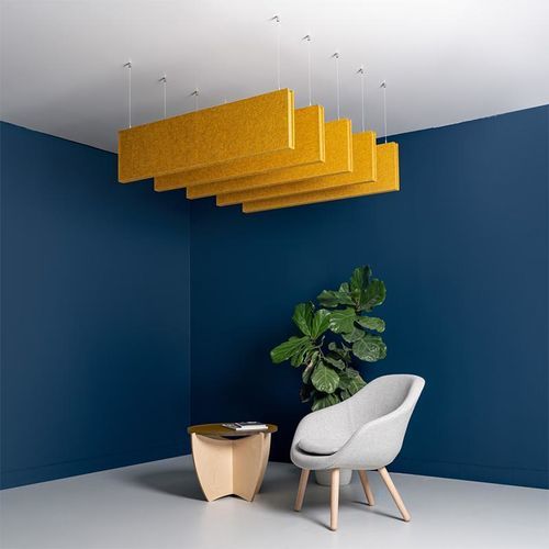 Подвесной потолок из ПЭТФ - HUSH - Armstrong ceilings - USA - из фетра / из плит / для офиса