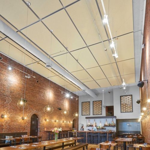 Подвесной потолок из гипса - FELTWORKS&reg; - Armstrong ceilings - USA - из плит / из панелей / для интерьера