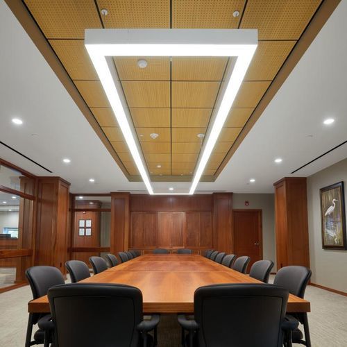 Подвесной потолок дерево - WOODWORKS&reg; TEGULAR - Armstrong ceilings - USA - из фанерованной древесины / из панелей / для офиса