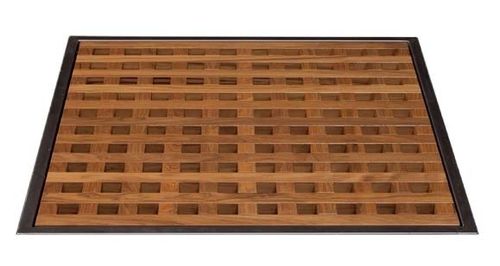Квадратный душевой поддон - PIANOLEGNO - Rapsel International Srl - встраиваемый / из дерева