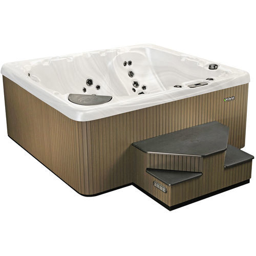 Каркасная спа-ванна - 710 - Beachcomber Hot Tubs - прямоугольная / 3 места / из дерева